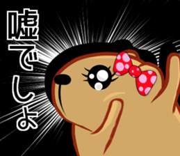 Kyapibara women's mother sticker #12076136