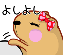 Kyapibara women's mother sticker #12076144