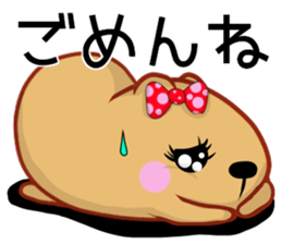 Kyapibara women's mother sticker #12076154