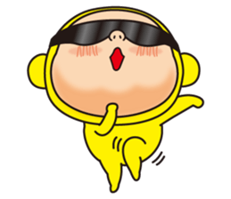 Pretty Yellow 25 sticker #12076486