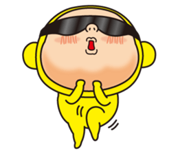 Pretty Yellow 25 sticker #12076488