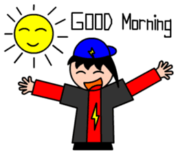 Mr.LectroZ The lightning boy sticker #12076622