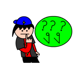 Mr.LectroZ The lightning boy sticker #12076624