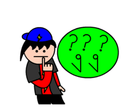 Mr.LectroZ The lightning boy sticker #12076624