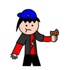 Mr.LectroZ The lightning boy sticker #12076630