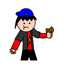 Mr.LectroZ The lightning boy sticker #12076630