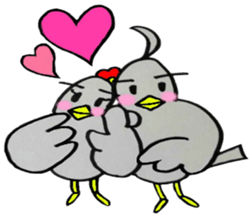 Daily -Torikun and his wife sticker #12076697