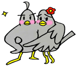 Daily -Torikun and his wife sticker #12076715