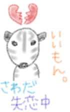 Zebra Sticker for Sawada 2 sticker #12076832