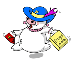 A delightful pig family 2 sticker #12076927