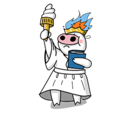 A delightful pig family 2 sticker #12076934