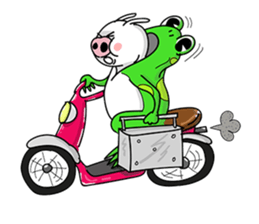 A delightful pig family 2 sticker #12076943