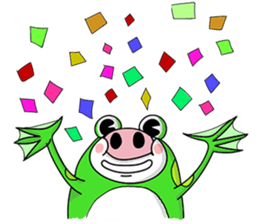 A delightful pig family 2 sticker #12076951