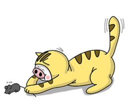 A delightful pig family 2 sticker #12076956