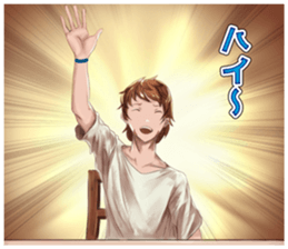 A day of Wolf brother and sister sticker #12077331