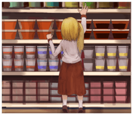 A day of Wolf brother and sister sticker #12077345