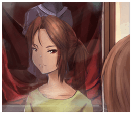 A day of Wolf brother and sister sticker #12077352