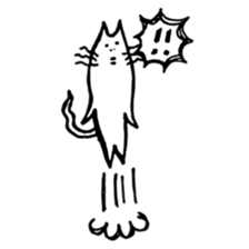 an Easygoing cat sticker #12078478