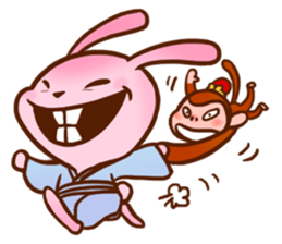 Golden Monkey "Good Luck", Gold Monky sticker #12078558