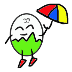 EGG BRO DISAPPEAR(transparent)