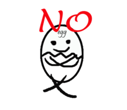 EGG BRO DISAPPEAR(transparent) sticker #12078651