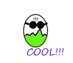 EGG BRO DISAPPEAR(transparent) sticker #12078668
