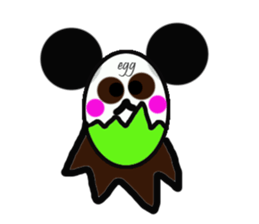 EGG BRO DISAPPEAR(transparent) sticker #12078683