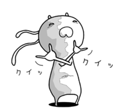 crazy rabbit. sticker #12079214