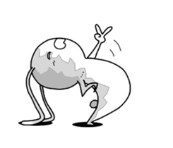 crazy rabbit. sticker #12079219