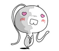 crazy rabbit. sticker #12079243