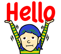 Punk Rocking Boy sticker #12079336