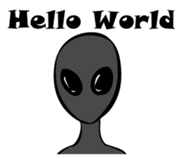 Aliens: Mr? Grey, Mr? Green & Friends sticker #12080174