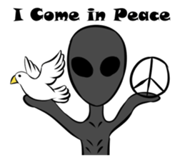 Aliens: Mr? Grey, Mr? Green & Friends sticker #12080175