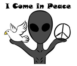 Aliens: Mr? Grey, Mr? Green & Friends sticker #12080175