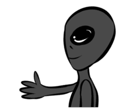 Aliens: Mr? Grey, Mr? Green & Friends sticker #12080176