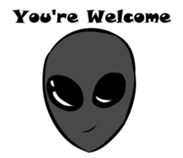 Aliens: Mr? Grey, Mr? Green & Friends sticker #12080178