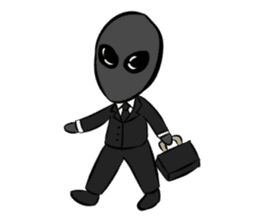 Aliens: Mr? Grey, Mr? Green & Friends sticker #12080179