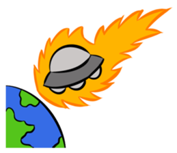 Aliens: Mr? Grey, Mr? Green & Friends sticker #12080186