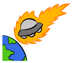 Aliens: Mr? Grey, Mr? Green & Friends sticker #12080186