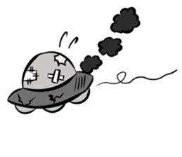 Aliens: Mr? Grey, Mr? Green & Friends sticker #12080187