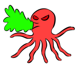 Aliens: Mr? Grey, Mr? Green & Friends sticker #12080193