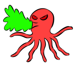 Aliens: Mr? Grey, Mr? Green & Friends sticker #12080193