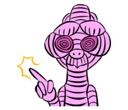 Aliens: Mr? Grey, Mr? Green & Friends sticker #12080195