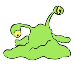 Aliens: Mr? Grey, Mr? Green & Friends sticker #12080203
