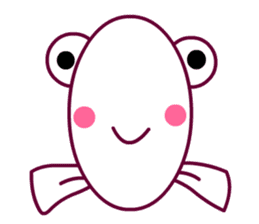 Living a Fishy Life sticker #12080334