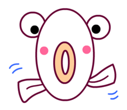 Living a Fishy Life sticker #12080335