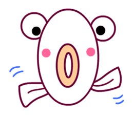 Living a Fishy Life sticker #12080335