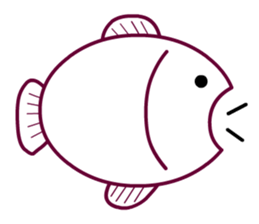 Living a Fishy Life sticker #12080336