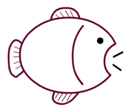 Living a Fishy Life sticker #12080336