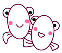 Living a Fishy Life sticker #12080340